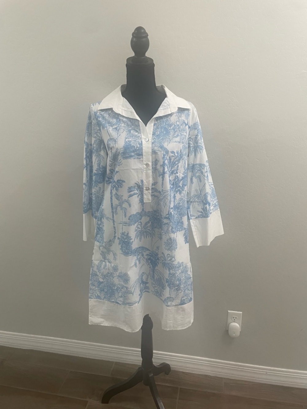BNWT Lina Tomei 100% Cotton Made in Italy Dress